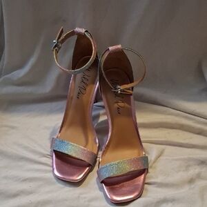 Wild Pair Pink and Silver Heels